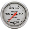 Autometer Ultra Lite Full Sweep Electric Water Temperature gauge 2 5/8" (66.7mm)