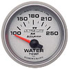 Autometer Ultra Lite II Short Sweep Electric Water Temperature gauge 2 1/16" (52.4mm)