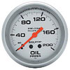 Autometer Ultra Lite Liquid Filled Mechanical Oil Pressure gauge 2 5/8" (66.7mm)