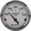 Autometer American Platinum Short Sweep Electric Water Temperature Gauges 2 1/16" (52.4mm)