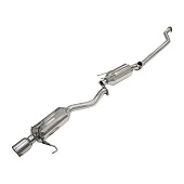 DC Sports Stainless Steel Cat-Back Exhaust System - Acura RSX, Base Model (2002-2005)