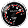 Autometer Nexus Full Sweep Electric Nitrous Pressure gauge 2 1/16" (52.4mm)