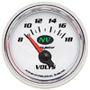 Autometer NV Short Sweep Electric Voltmeter gauge 2 1/16" (52.4mm)