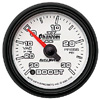 Autometer Phantom II Full Sweep Electric Boost / Vacuum Gauge 2 1/16" (52.4mm)