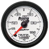 Autometer Phantom II Full Sweep Electric Fuel Pressure Gauge 2 1/16" (52.4mm)