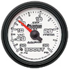 Autometer Phantom II Mechanical Boost / Vacuum Gauge 2 1/16" (52.4mm)
