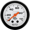 Autometer Phantom Mechanical Oil Pressure gauge 2 1/16" (52.4mm)