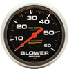 Autometer Pro Comp Liquid Filled Mechanical Blower Pressure Gauge 2 5/8" (66.7mm)