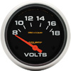 Autometer Pro Comp Short Sweep Electric Voltmeter Gauge 2 5/8"(66.7mm)