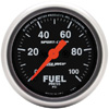 Autometer Sport Comp Full Sweep Electric Fuel Pressure Gauge 2 1/16" (52.4mm)