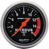 Autometer Sport Comp Full Sweep Electric Nitrous Pressure Gauge 2 1/16" (52.4mm)