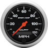 Autometer Sport Comp In-Dash Tachs & Speedos Speedometer Electronic Programmable Gauge 3 3/8" (85.7mm)