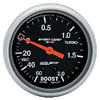 Autometer Sport Comp Mechanical Boost / Vacuum Metric Gauge 2 5/8" (66.7mm)