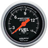 Autometer Sport Comp Mechanical Fuel Pressure Gauge 2 1/16" (52.4mm)