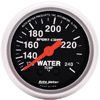 Autometer Sport Comp Mechanical Water Temperature Gauge 2 1/16" (52.4mm)