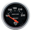 Autometer Sport Comp Short Sweep Electric Oil Temperature Gauge 2 5/8" (66.7mm)