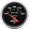 Autometer Sport Comp Short Sweep Electric Water Temperature Gauge 2 1/16" (52.4mm)