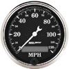 Autometer Street Rod Old Tyme Black In-Dash Tachs & Speedos Speedometer Programmable gauge 3 1/8" (79.4mm)