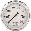 Autometer Street Rod Old Tyme white In-Dash Tachs & Speedos Tachometer gauge 3 1/8" (79.4mm)