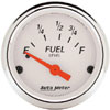 Autometer Street Rod Arctic White Short Sweep Electric Fuel Level gauge 2 1/16" (52.4mm)