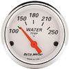 Autometer Street Rod Arctic White Short Sweep Electric Water Temperature gauge 2 1/16" (52.4mm)