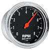 Autometer Traditional Chrome In-Dash Tachs & Speedos Tachometer gauge 3 3/8" (85.7mm)