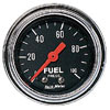 Autometer Traditional Chrome Mechanical Fuel Pressure gauge 2 1/16" (52.4mm)