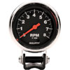 Autometer Traditional Chrome Pedestal Mount Tachs Tachometer Mini Tach gauge 2 5/8" (66.7mm)