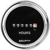 Autometer Traditional Chrome Short Sweep Electric Hour Meter gauge 2 1/16" (52.4mm)