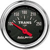 Autometer Traditional Chrome Short Sweep Electric Trans Temperature gauge 2 1/16" (52.4mm)