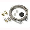 Autometer Tubing / Hose Braided Stainless Steel Hose #3 (-3AN) 6ft., 3/16" ID Fittings Accessories