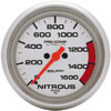 Autometer Ultra Lite Full Sweep Electric Nitrous Pressure gauge 2 5/8" (66.7mm)