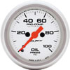 Autometer Ultra Lite Full Sweep Electric Oil Pressure gauge 2 1/16" (52.4mm)