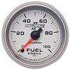 Autometer Ultra Lite II Full Sweep Electric Fuel Pressure gauge 2 1/16" (52.4mm)