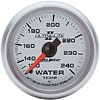 Autometer Ultra Lite II Mechanical Water Temperature gauge 2 1/16" (52.4mm)