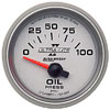 Autometer Ultra Lite II Short Sweep Electric Oil Pressure gauge 2 1/16" (52.4mm)