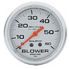 Autometer Ultra Lite Liquid Filled Mechanical Blower Pressure gauge 2 5/8" (66.7mm)