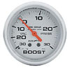 Autometer Ultra Lite Liquid Filled Mechanical Boost / Vacuum gauge 2 5/8" (66.7mm)