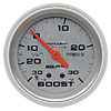 Autometer Ultra Lite Mechanical Boost / Vacuum gauge 2 1/16" (52.4mm)