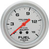 Autometer Ultra Lite Mechanical Fuel Pressure w/ Isolator gauge 2 5/8" (66.7mm)