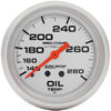 Autometer Ultra Lite Mechanical Oil Temperature gauge 2 5/8" (66.7mm)
