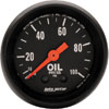 Autometer Z Series Mechanical Oil Pressure gauge 2 1/16" (52.4mm)