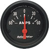 Autometer Z Series Short Sweep Electric Ammeter gauge 2 1/16" (52.4mm)