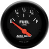 Autometer Z Series Short Sweep Electric Fuel Level gauge 2 1/16" (52.4mm)