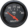 Autometer Z Series Short Sweep Electric Oil Temperature gauge 2 1/16" (52.4mm)