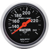 Autometer 3333 Sport Comp Mechanical Water Temperature Gauge 2 1/16" (52.4mm)