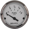 Autometer American Platinum Short Sweep Electric Fuel Level Gauges 2 1/16" (52.4mm)