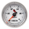 Autometer C2 Full Sweep Electric Voltmeter gauge 2 1/16" (52.4mm)
