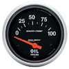 Autometer Sport Comp Short Sweep Electric Oil Pressure Gauge 2 5/8" (66.7mm)