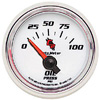 Autometer C2 Short Sweep Electric Oil Pressure gauge 2 1/16" (52.4mm)